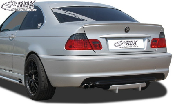 RDX galinis difuzorius U-Diff BMW E46 (visiems, taip pat M-Technic, M3, Touring)