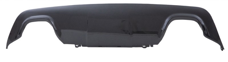 Galinis difuzorius su blizgiu anglies pluošto dizainu, tinkantis BMW E60 E61 M paketui, M5 4 vamzdžių dupleksui 03-10