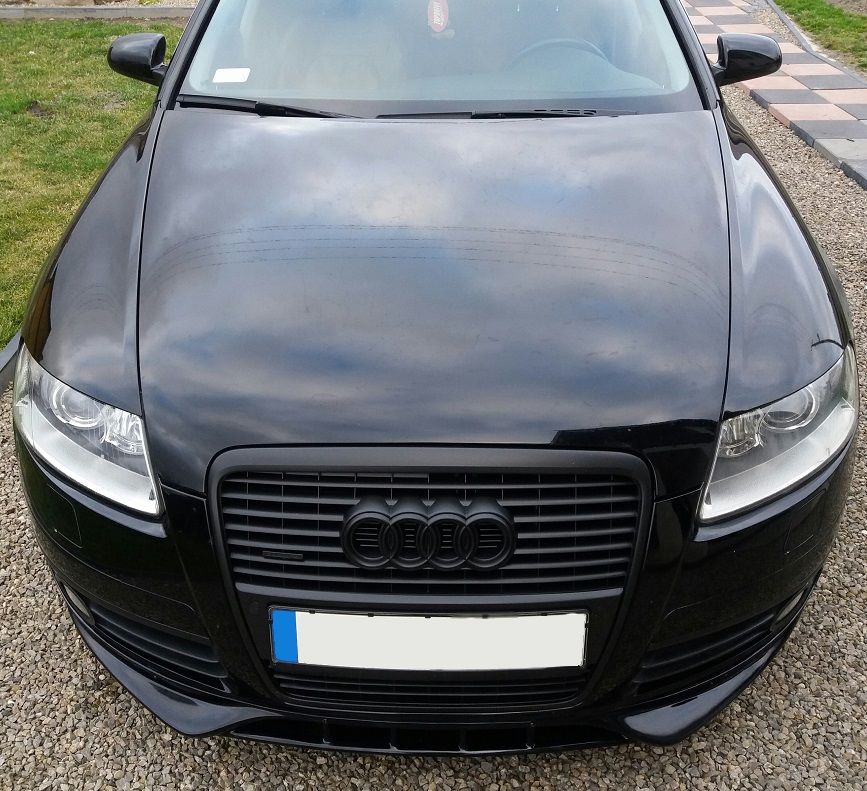 S Line Look Front Bumper Spoiler For A6 C6 4F 04-08