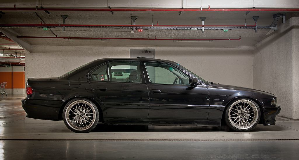 Šoniniai posūkio žymekliai SMOKED tinka BMW E38 94-01