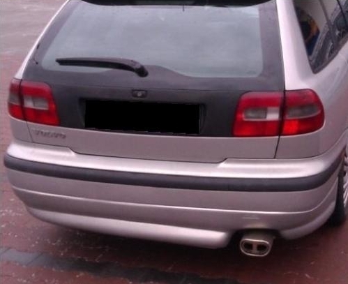 Volvo V40 spoileris Traseiro galinis