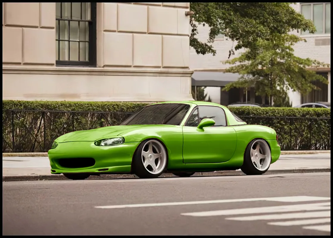 Mazda“ priekinio bamperio RS stiliaus lūpa