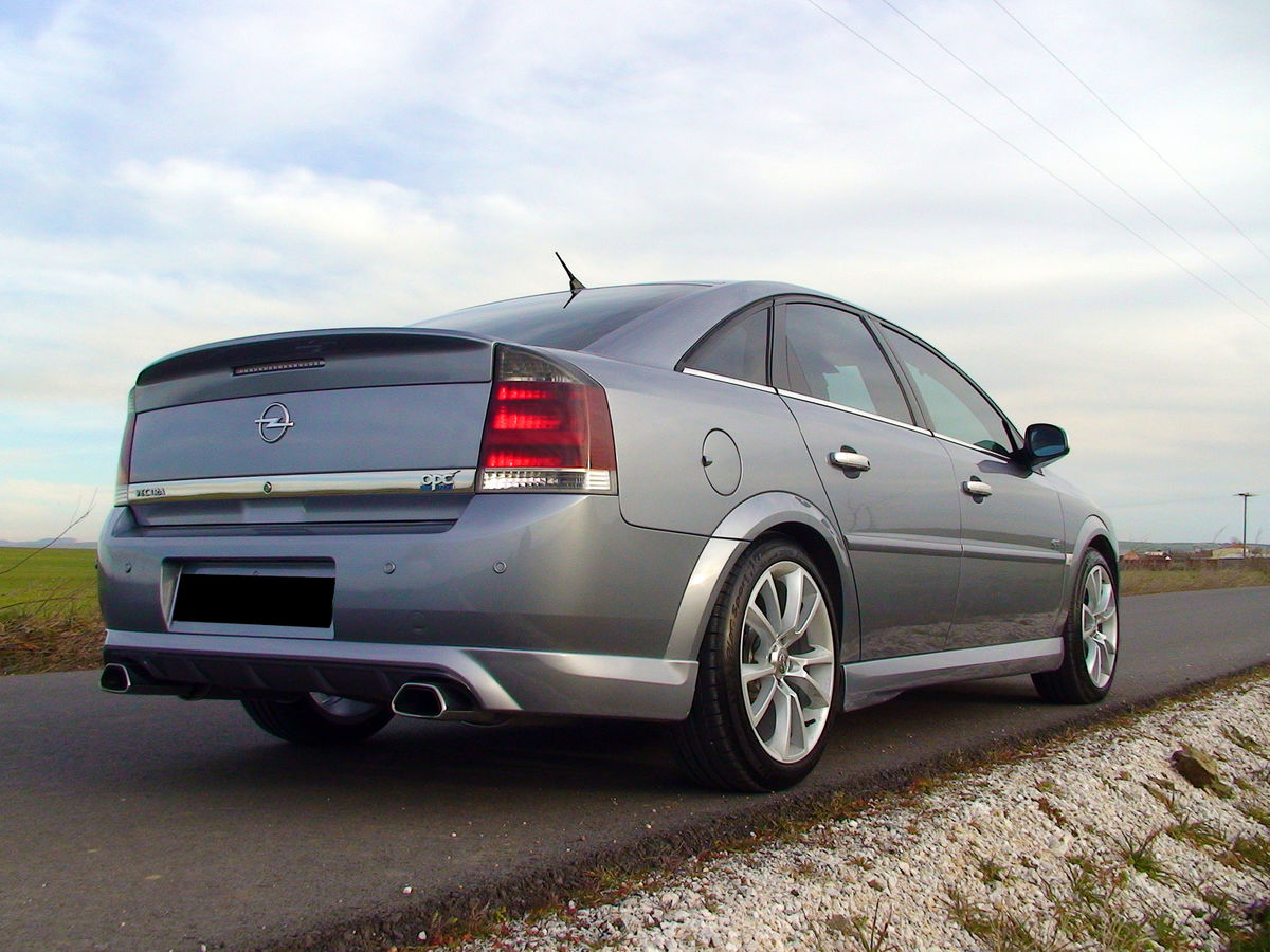 OPC stiliaus galinio bagažinės spoileris, skirtas Opel/Vauxhall Vectra C 02-08