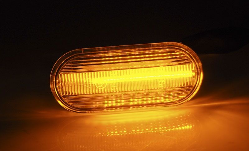 Šoniniai posūkių žymekliai su dūminiais LED SEQ indikatoriais, tinka VW PASSAT B5/B5.5 11.1996 - 03.2005