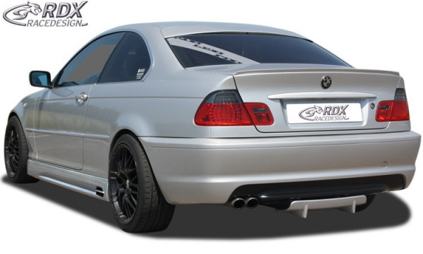 RDX galinis difuzorius U-Diff BMW E46 (visiems, taip pat M-Technic, M3, Touring)