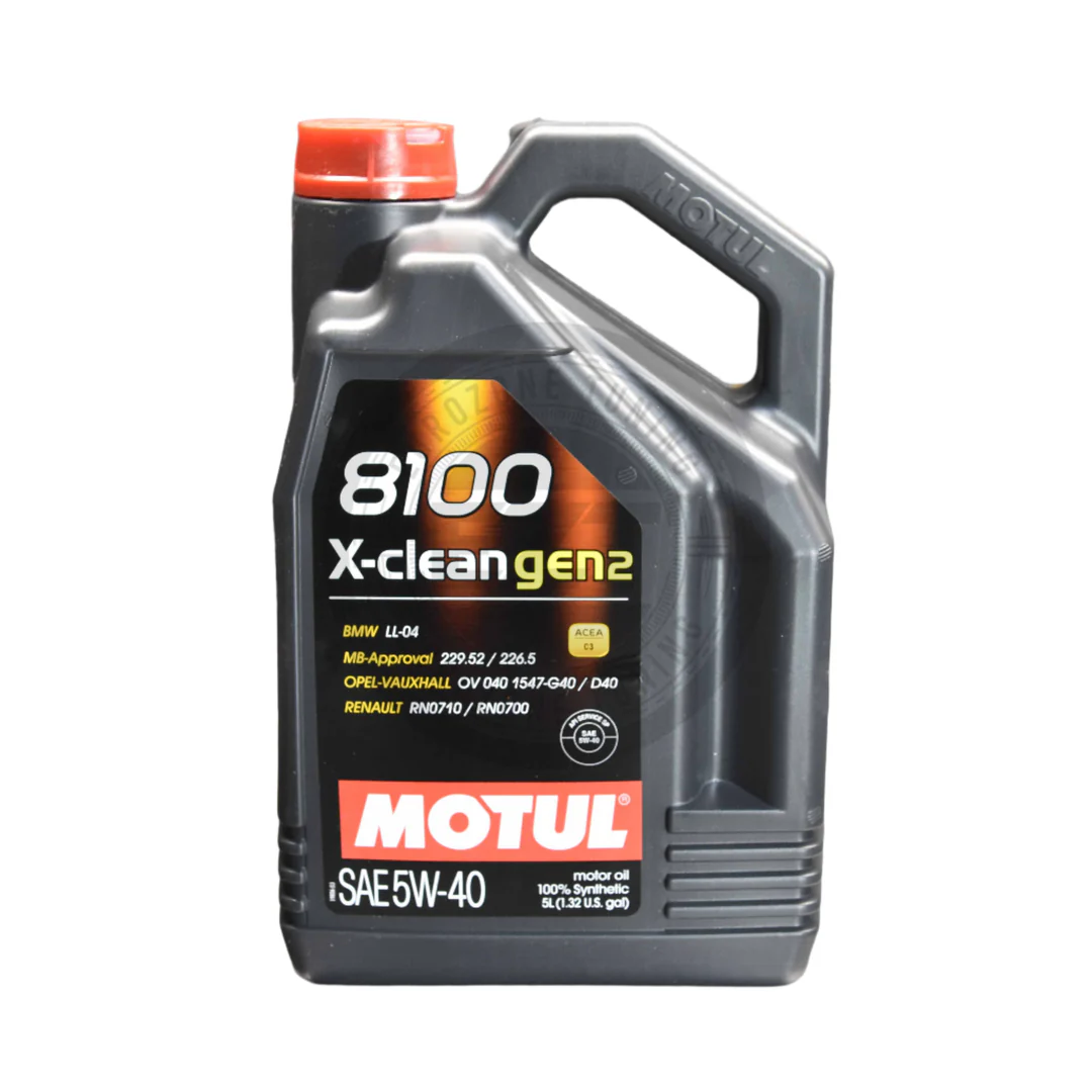 „Motul 8100 X-Clean Gen2 5W-40“ sintetinė variklio alyva