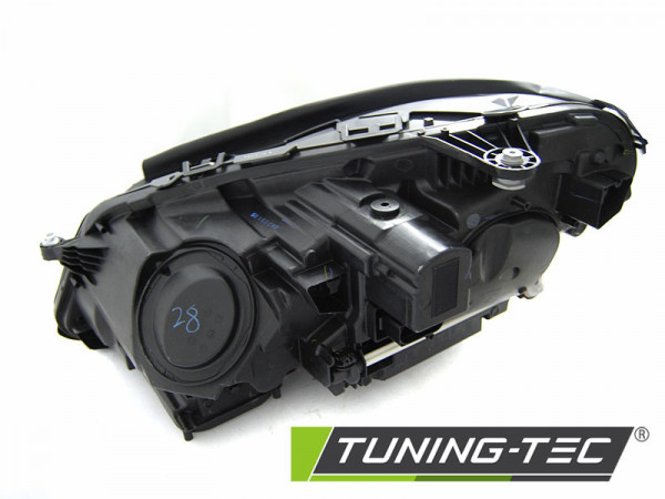 Priekiniai žibintai „True DRL“ juodi, tinkantys Mercedes W212 13-16