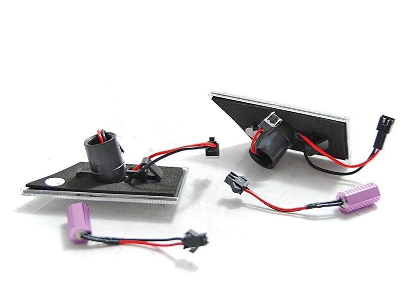 ŠONINIAI POSŪKIŲ ŽIBINTAI RŪKYTI LED SEQ tinka OPEL VECTRA C 2002 - 2008