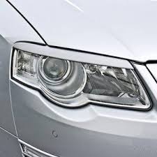 R Line antakiai / žibintų gaubtai / kaukė VW Passat 3C B6 2005-2010