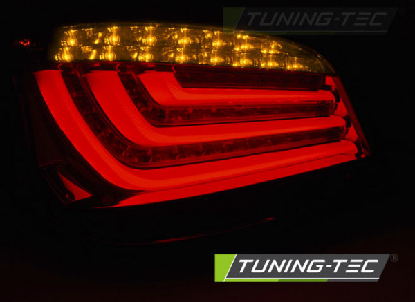Dūminiai LED galiniai žibintai, tinkantys BMW E60 07.03-02.07