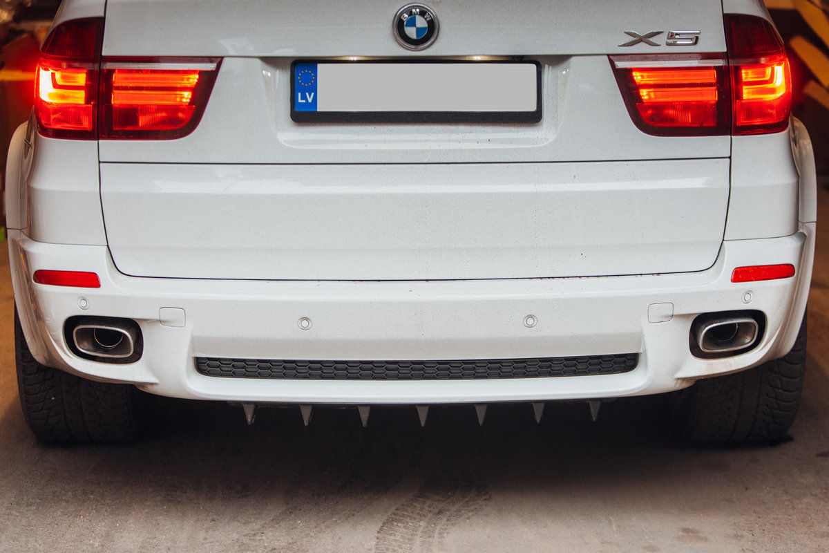 LED galinių žibintų komplektas LCI Look BMW E70 07-13 + X5M