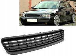 Priekinės juodos grotelės be ženklelių Audi A3 S3 8L 96-03