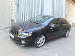 R Line antakiai / žibintų gaubtai / kaukė VW Passat 3C B6 2005-2010