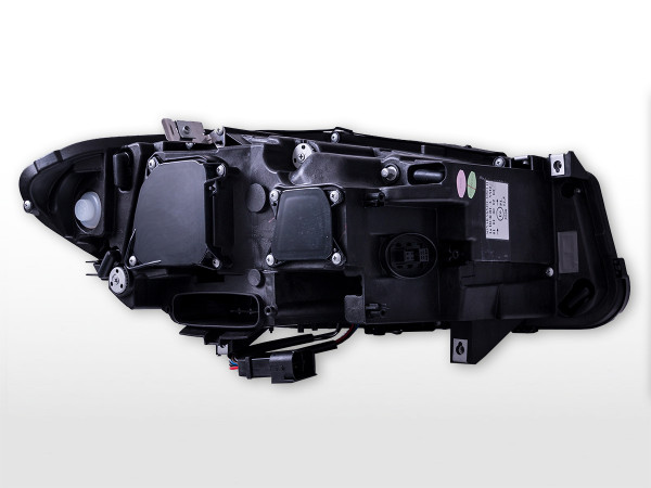Priekinių žibintų komplektas BMW 5 serijos E60 / E61 03-07 juodi
