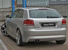 Audi A3 8P Galinis Bamperis Storm