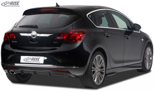 RDX galinio bamperio praplatinimas OPEL Astra J difuzorius