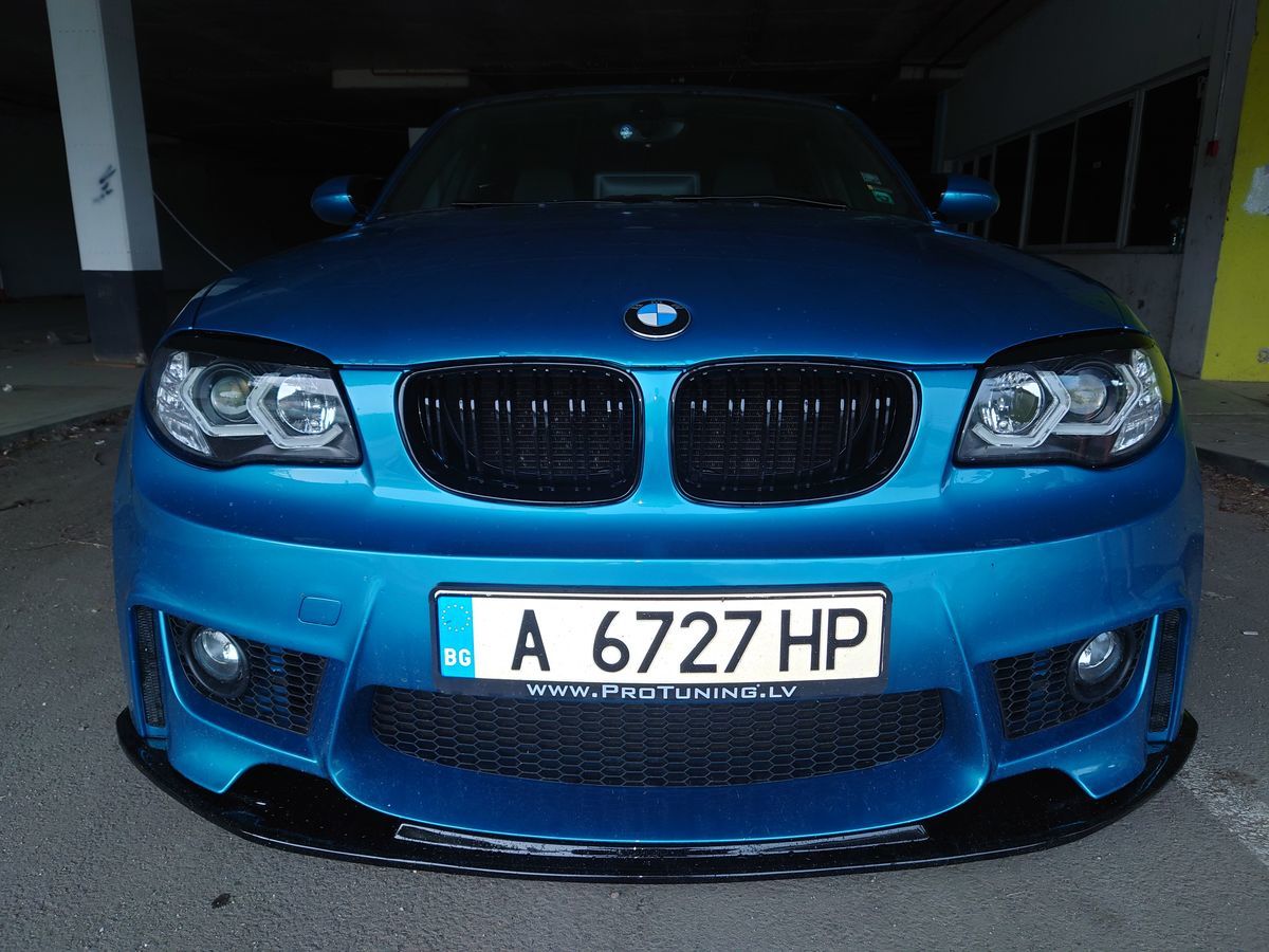 Antakiai / Priekinių žibintų gaubtai / kaukė BMW 1er E81 E82 E87 E88 Bj. 2004-2013