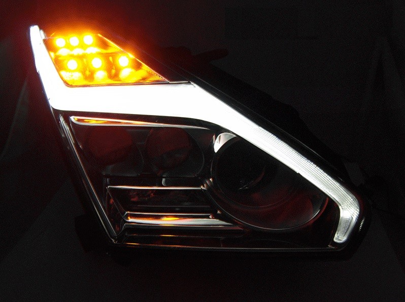 Nissan R35 GT-R 09-13 Full LED priekiniai žibintai