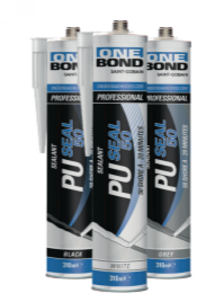 Klijai-hermetikas ONEBOND PU SEAL 50, 310ml Komplektas