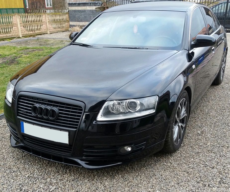 S Line Look Front Bumper Spoiler For A6 C6 4F 04-08
