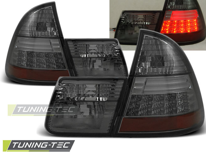Dūminiai LED galiniai žibintai, tinkantys BMW E46 99-05 Touring