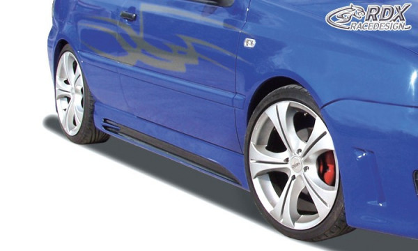 RDX šoniniai slenksčiai VW Golf 3 kabrioletui ir Golf 4 kabrioletui "GT-Race"