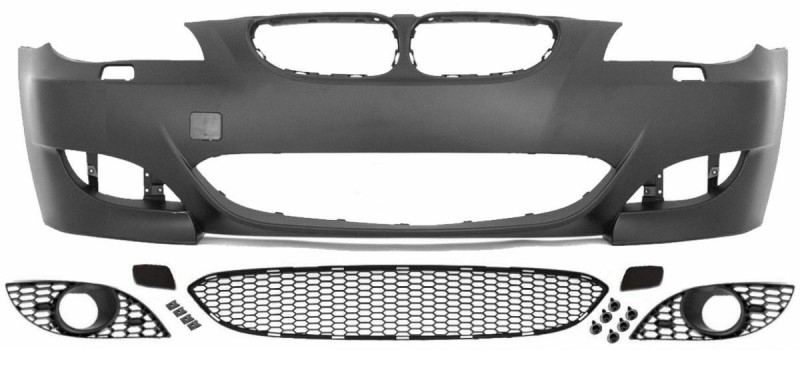 Sportinis priekinis bamperis be PDC tinka BMW 5 serijos E60 E61 03-10