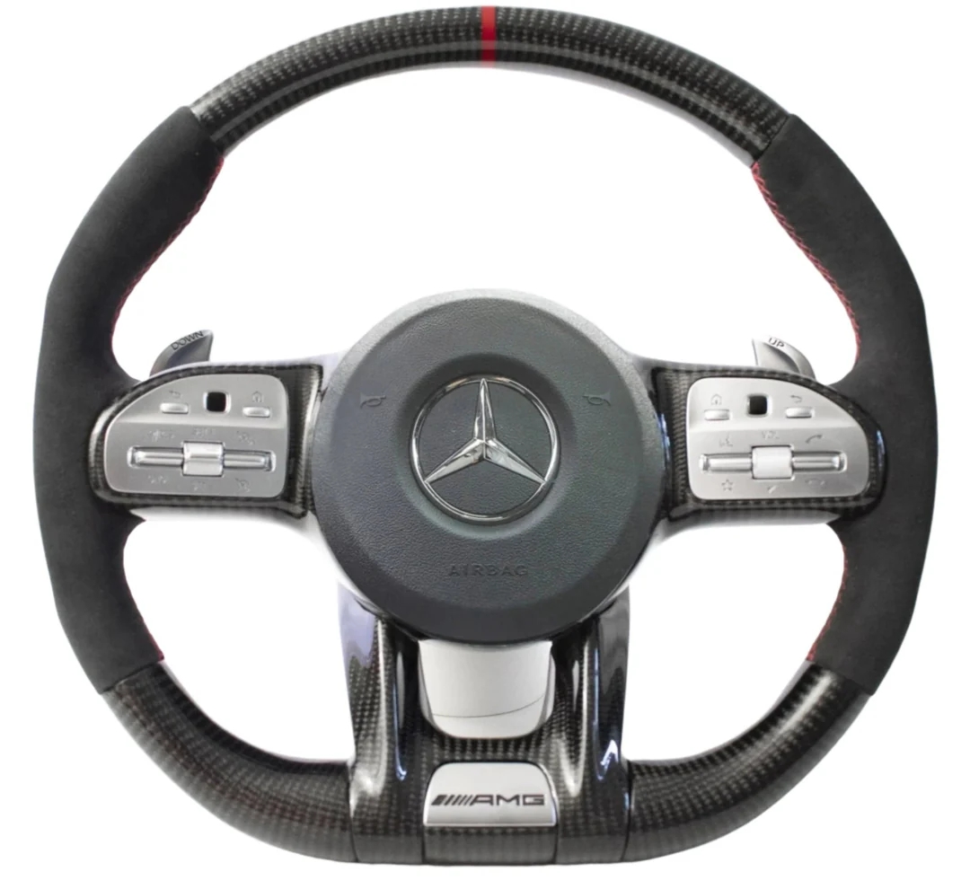 Mercedes Benz AMG 19-22 Facelift“ C63/E63/GT/CLS anglies pluošto vairas