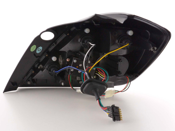 Chromuoti LED galiniai žibintai Opel Astra H 5 durų 2004-ųjų metų modeliui