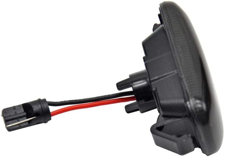 LED Dinaminiai Posūkiai ant sparnų, komplektas skirtas Audi A3 juodai tamsinti