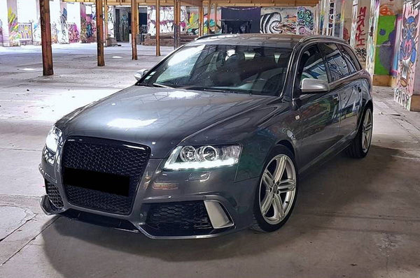 Bamperis — Audi A6 C6 4F Sedan Avant 2004-2010 RS6 korio grotelės