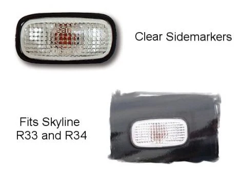 „Nissan Skyline R33-R34“ + „Primera P11“ aiškūs posūkio signalai