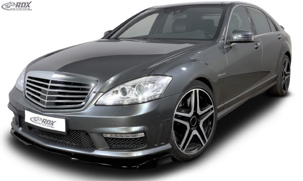 RDX priekinis spoileris VARIO-X MERCEDES S-klasės W221 AMG 2009+ (tinka AMG ir automobiliams su AMG priekiniu bamperiu)
