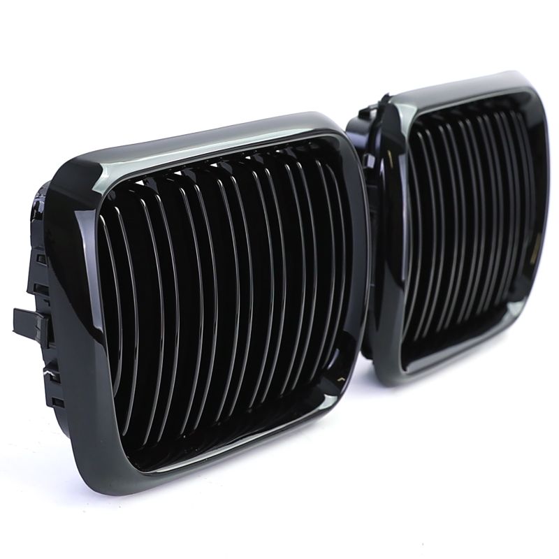 Sportinės grotelės Double Bar Performance Gloss tinka BMW 3 serijos E36 96-99