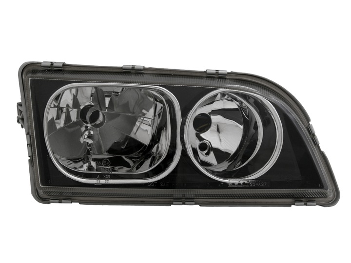 Volvo S40 V40 facelift 2001 m. priekinis žibintas, juodas