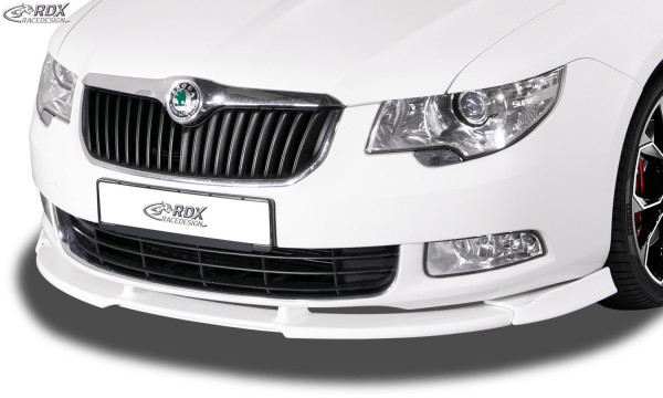 RDX priekinis spoileris VARIO-X SKODA Superb 2 (3T) 2008-2013 Priekinis lūpos skirstytuvas