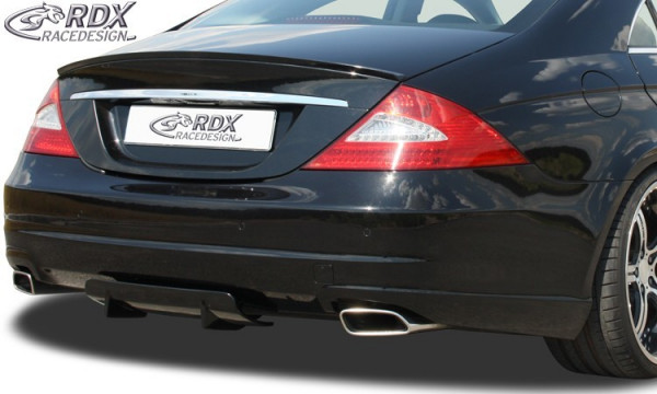 Galinio bamperio komplektas, tinkantis MERCEDES C-klasės W204 (07-14) Facelift C63 dizainai ir išmetimo duslintuvo antgaliams.