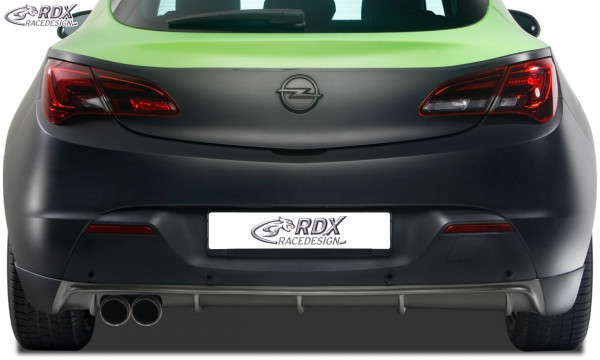 RDX galinio bamperio praplatinimas OPEL Astra J GTC difuzorius