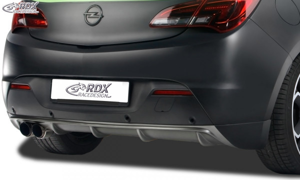 RDX galinio bamperio praplatinimas OPEL Astra J GTC difuzorius