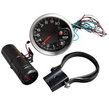 5 colių automatinis tachometras Sport-Comp II Shift Lite