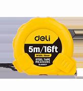 Deli measuring tape self-locking 5m x 19mm.