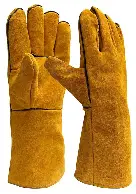 Leather Welding Gloves 14".