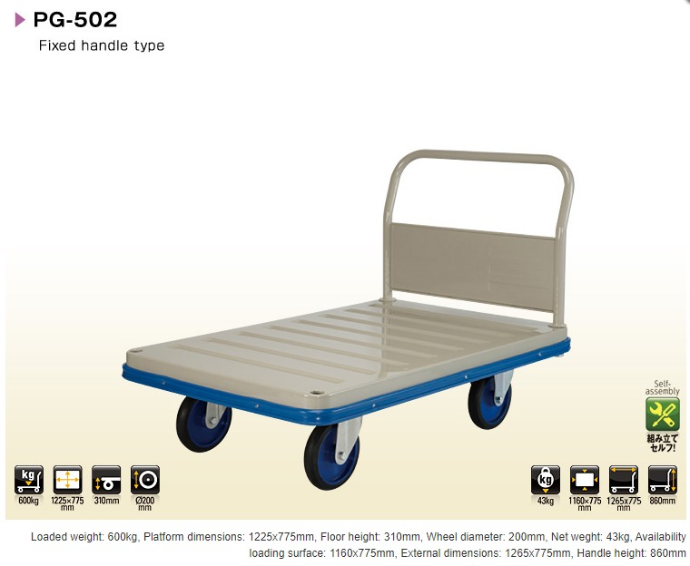 PG-502 Platform Trolley