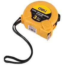 Deli Steel Tape Measure 3m*16mm.