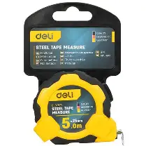 Deli Measuring Tape 5mx 25mm.