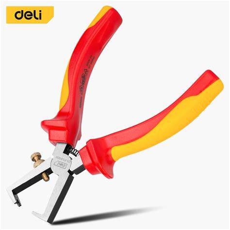 Insulated Wire Stripper Pliers 6".