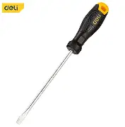 Deli Screwdriver Slotted comfort handle SL5x150mm.