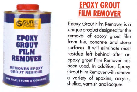 Epoxy Grout Film Remover