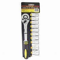 Deli Ratchet Socket Set 1/2 12 pcs set.