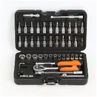 Deli Comprehensive Socket and Ratchet Tool Set 46 pcs.